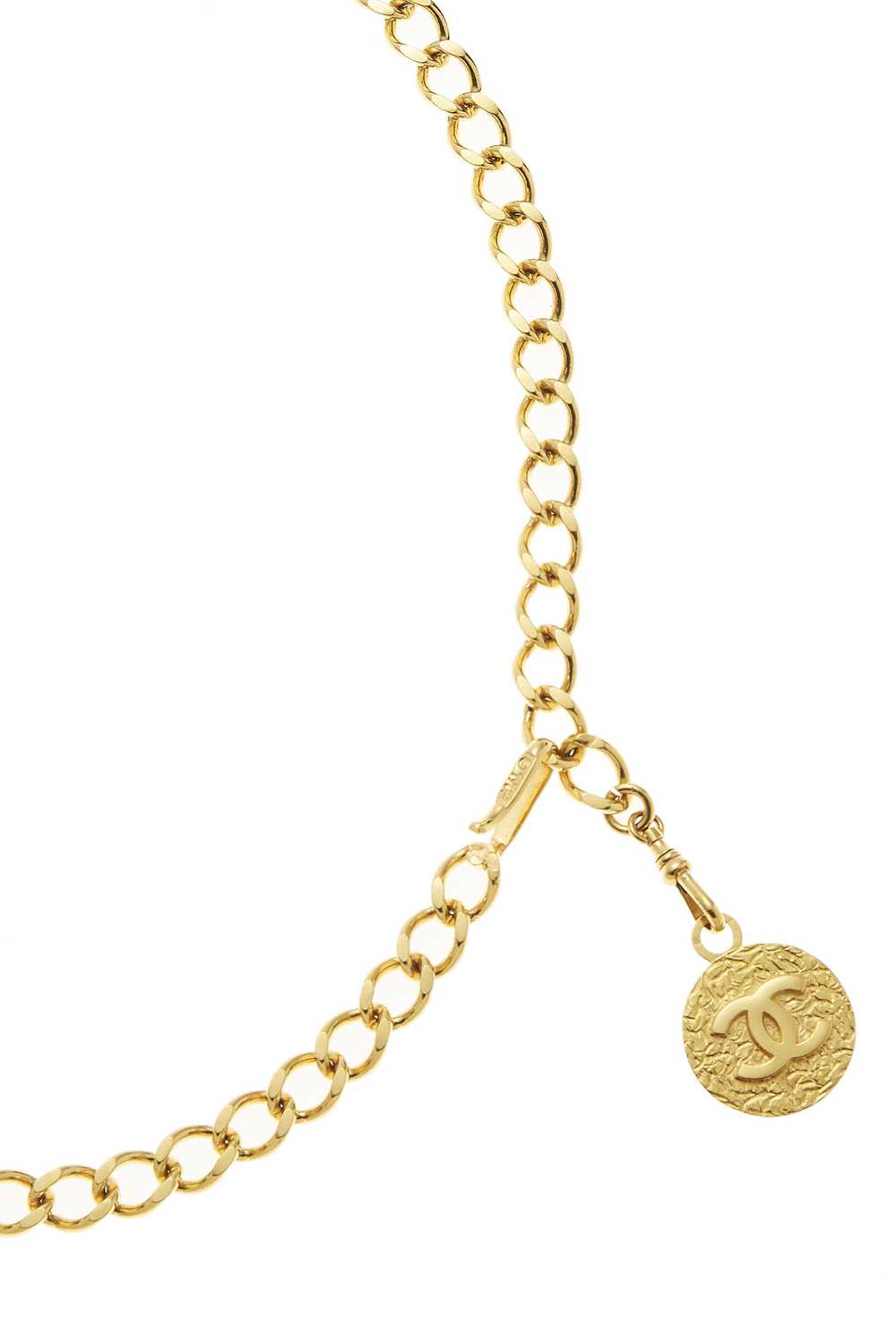 Gold 'CC' Chain Belt - image 2