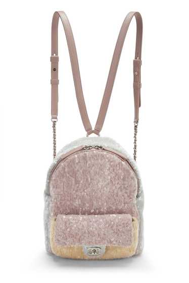 Multicolor Sequin Waterfall Backpack Mini