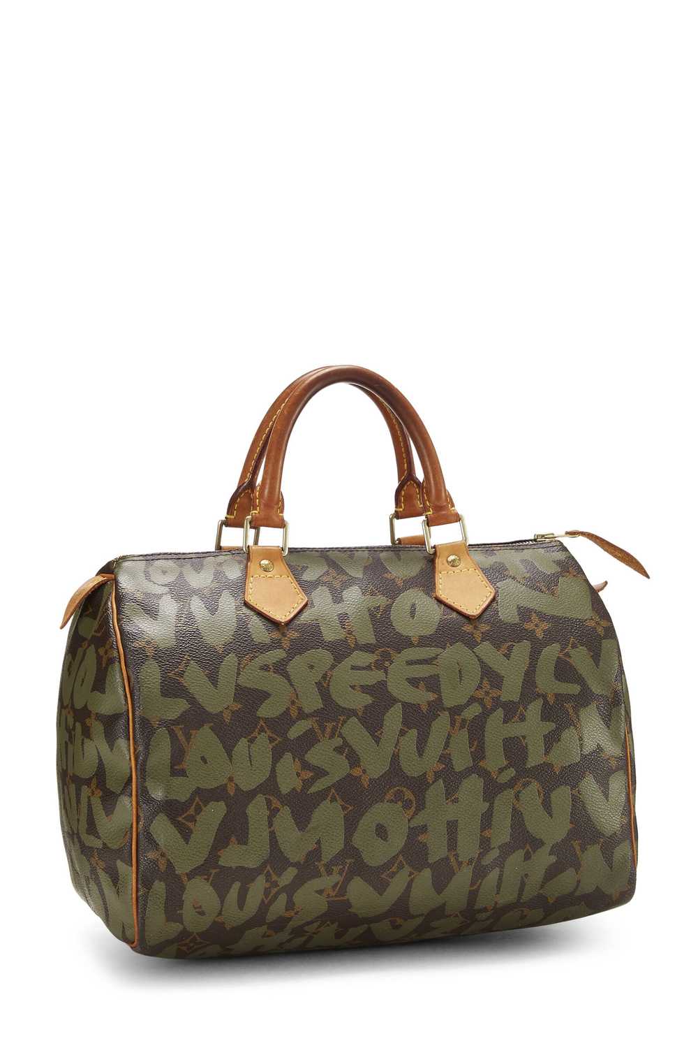 Stephen Sprouse x Louis Vuitton Green Graffiti Sp… - image 2