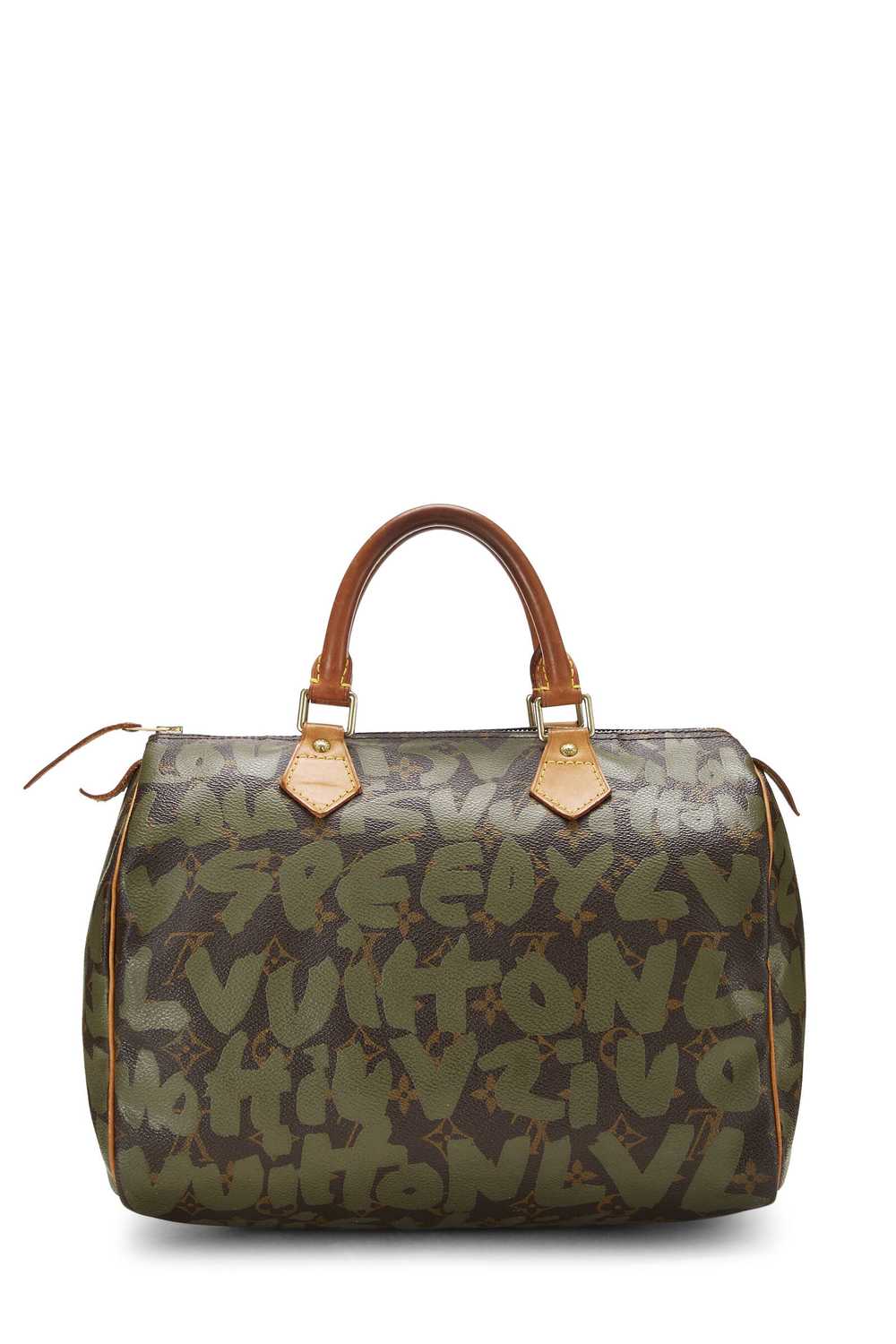 Stephen Sprouse x Louis Vuitton Green Graffiti Sp… - image 4
