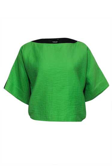 Rachel Comey - Green & Black Color Blocked Crop To