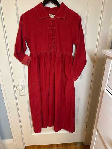 Eddie Bauer Cottagecore corduroy dress (M) | Used,