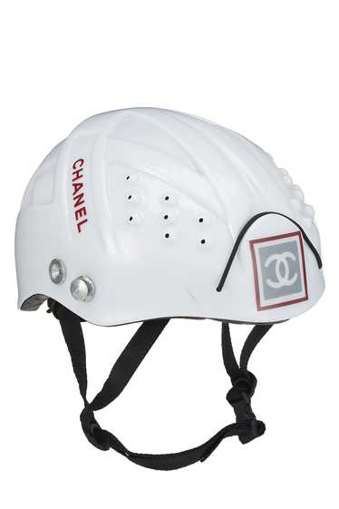 White Plastic Sport Line Helmet