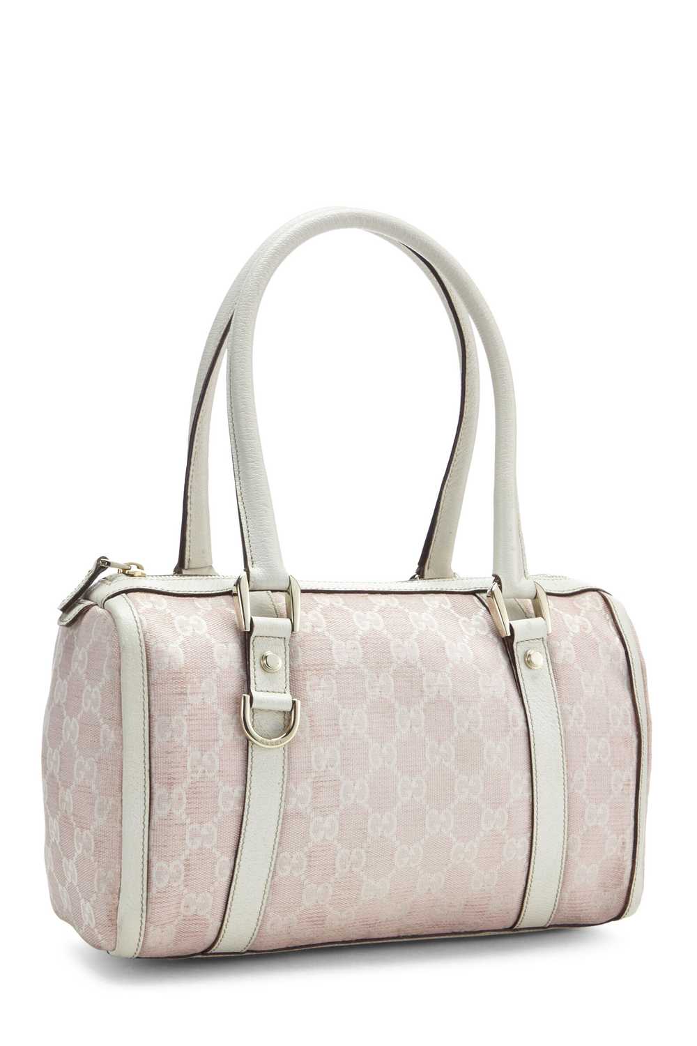 Pink Original GG Canvas Abbey Boston Handbag - image 3