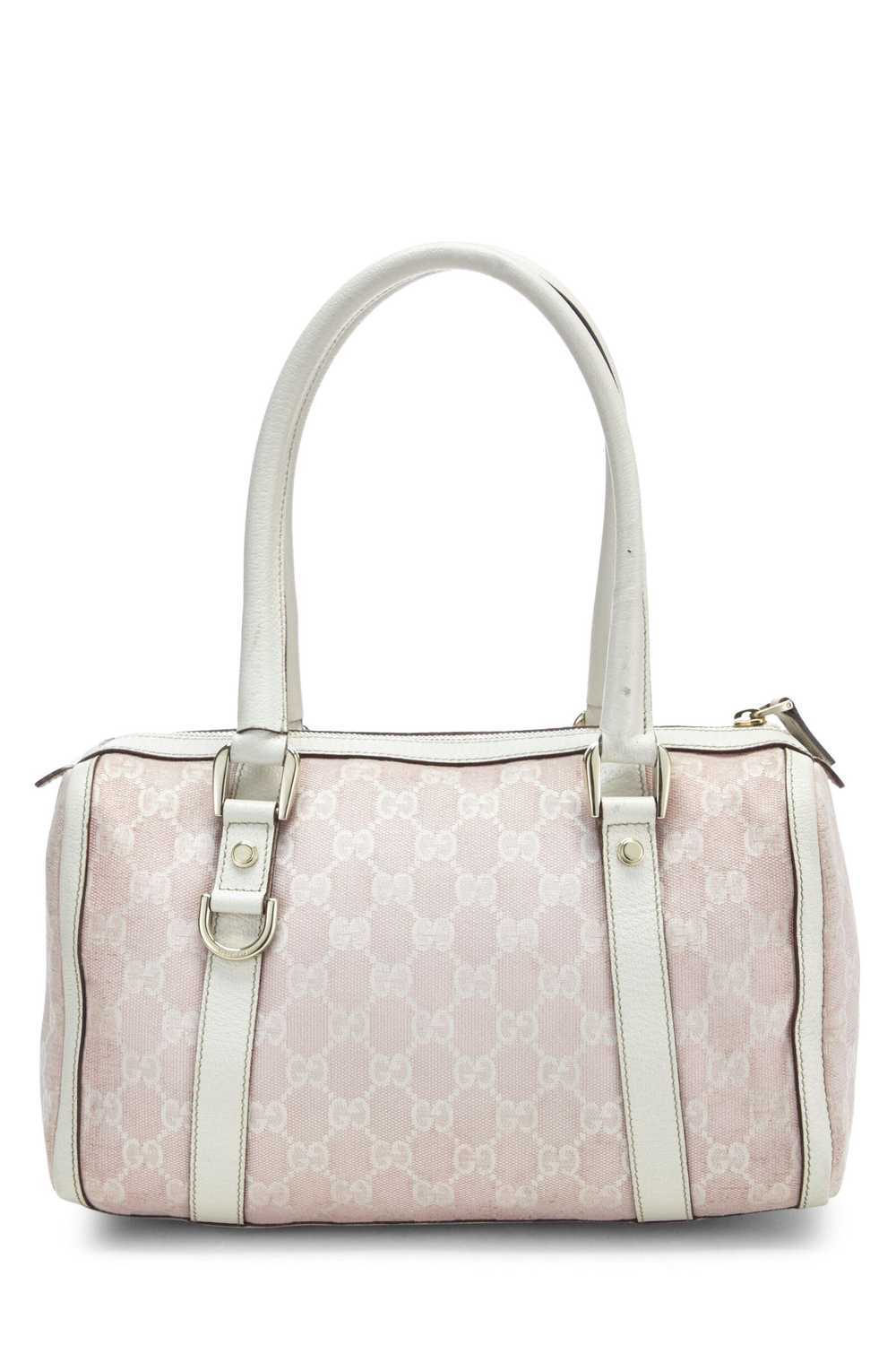 Pink Original GG Canvas Abbey Boston Handbag - image 5