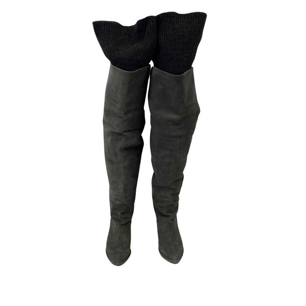 Givenchy Thigh High Suede Boots - image 2