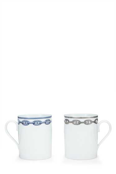 White Porcelain Mug Set