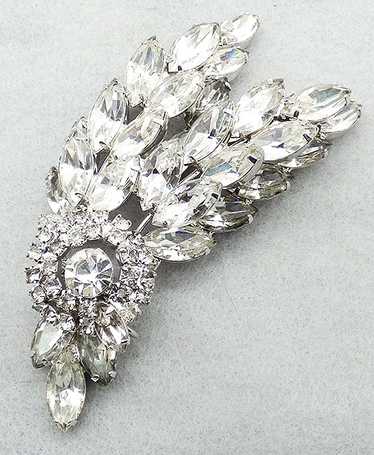 Retailer Vintage Mr Delizza Rhinestone Juliana Brooch Mint Condition