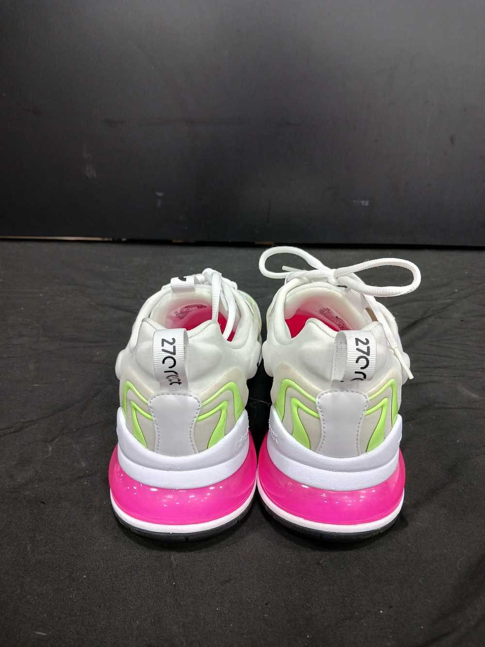 Women's Nike Air Max 270 React Watermelon Sz 12 - image 4