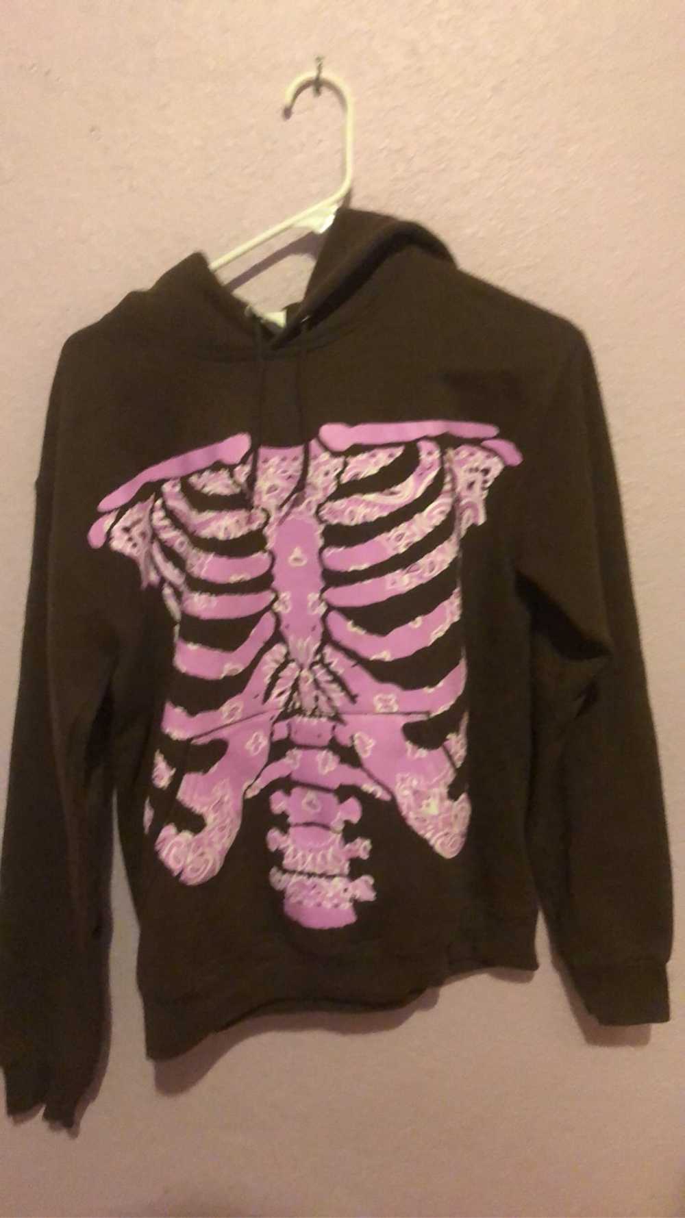 Grailed × Japanese Brand bandanna skeleton hoodie - image 1