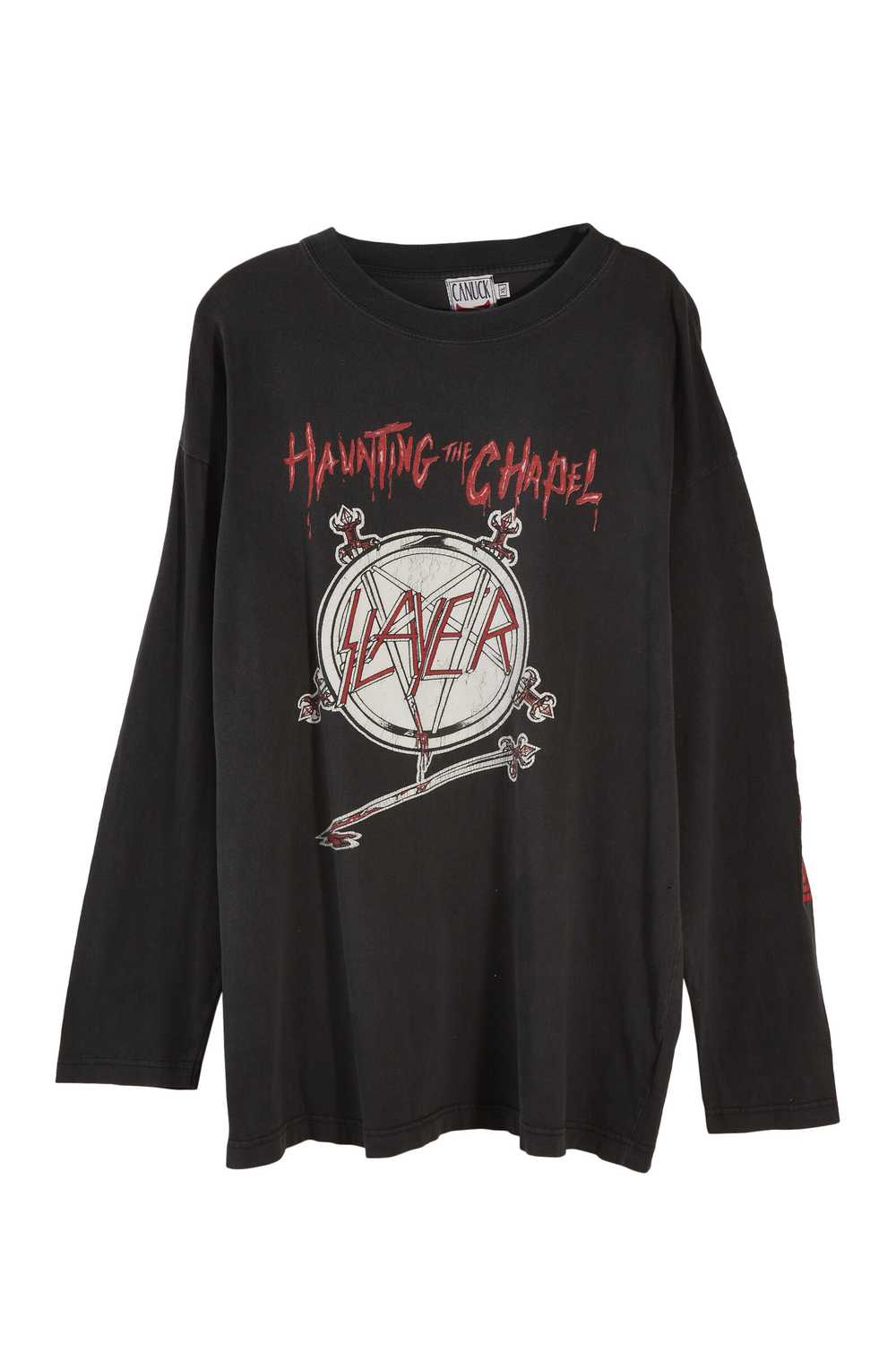 Slayer 1990's Haunting The Chapel Album Tee - image 1