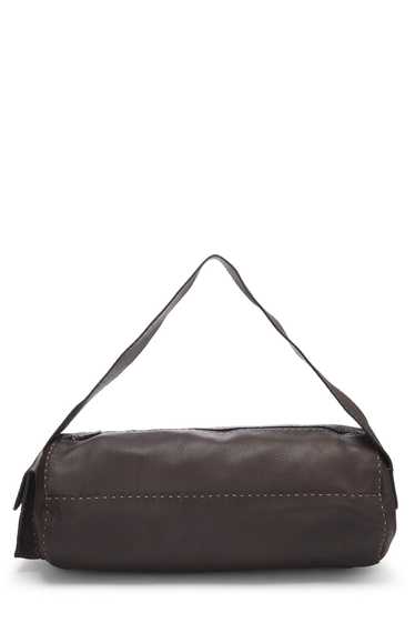 Brown Leather Selleria Shoulder Bag Send in SMS S… - image 1