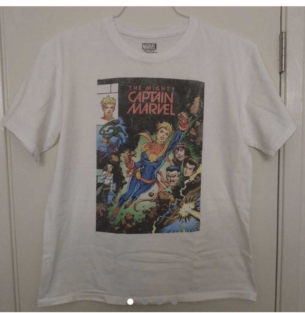 Marvel Comics × Vintage Captain marvel t shirt - image 1