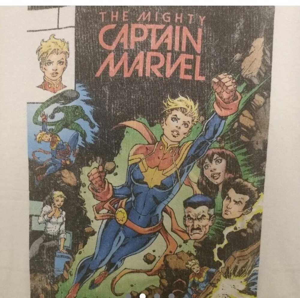 Marvel Comics × Vintage Captain marvel t shirt - image 2