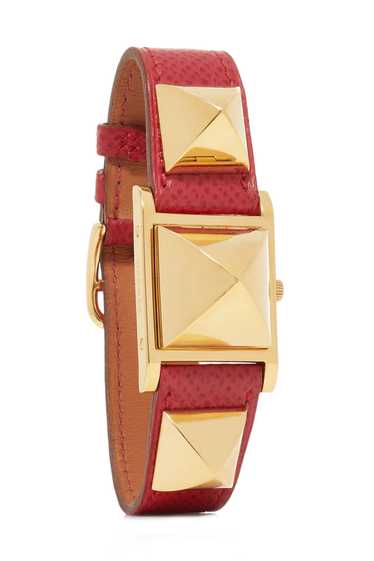 Gold & Red Courchevel Medor Watch - image 1