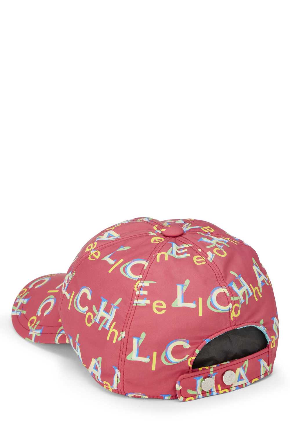 Pink Nylon Logo Hat - image 2