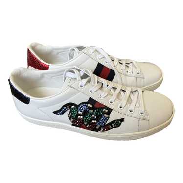 Gucci Ace leather trainers - image 1