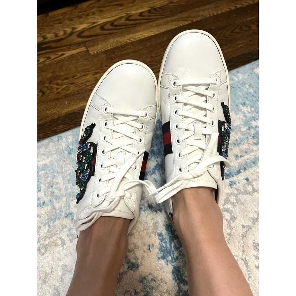 Gucci Ace leather trainers - image 2