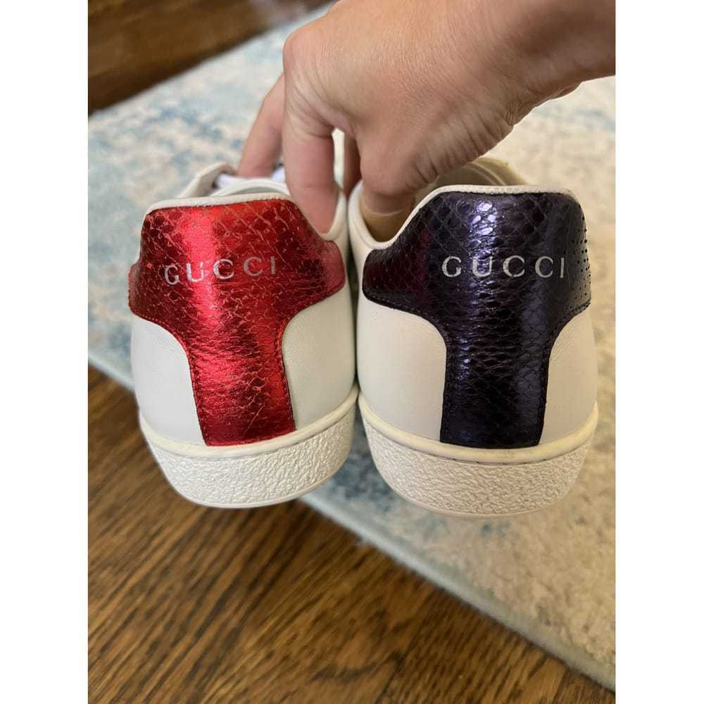 Gucci Ace leather trainers - image 6