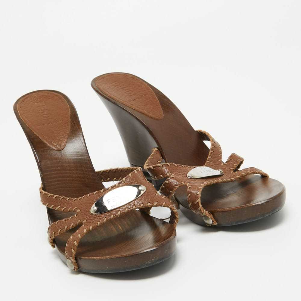 Fendi Patent leather sandal - image 3