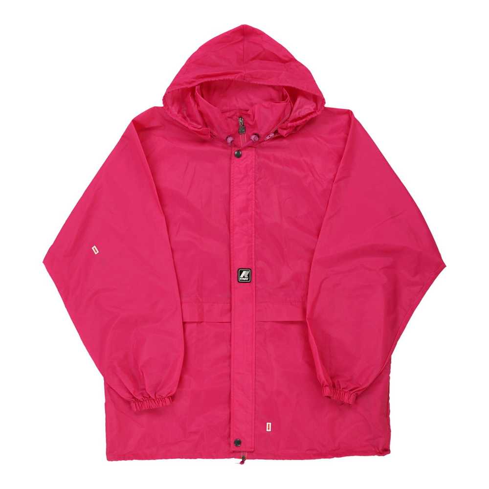 K-Way Jacket - 2XL Pink Nylon - image 1