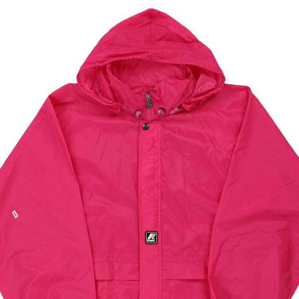 K-Way Jacket - 2XL Pink Nylon - image 3