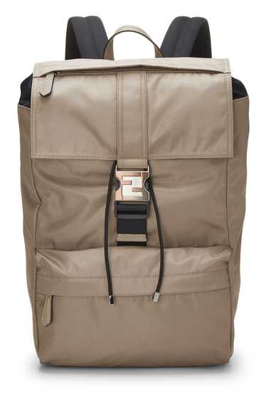 Brown Nylon Fendiness Backpack