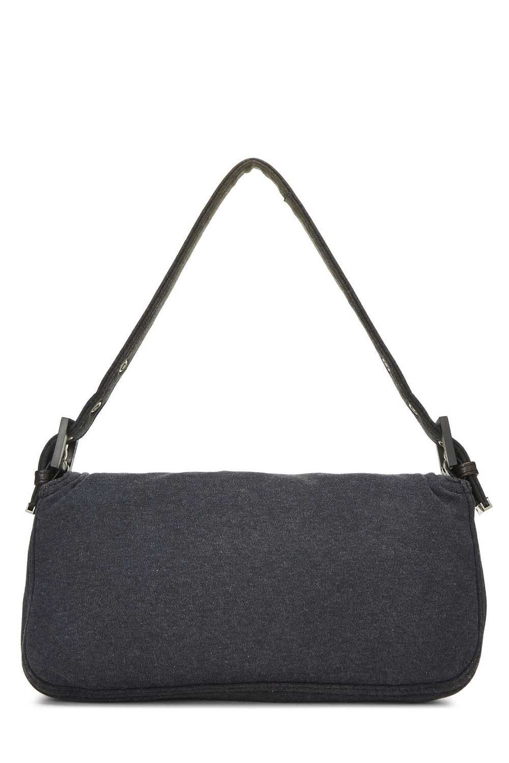Grey Jersey Knit Baguette - image 4