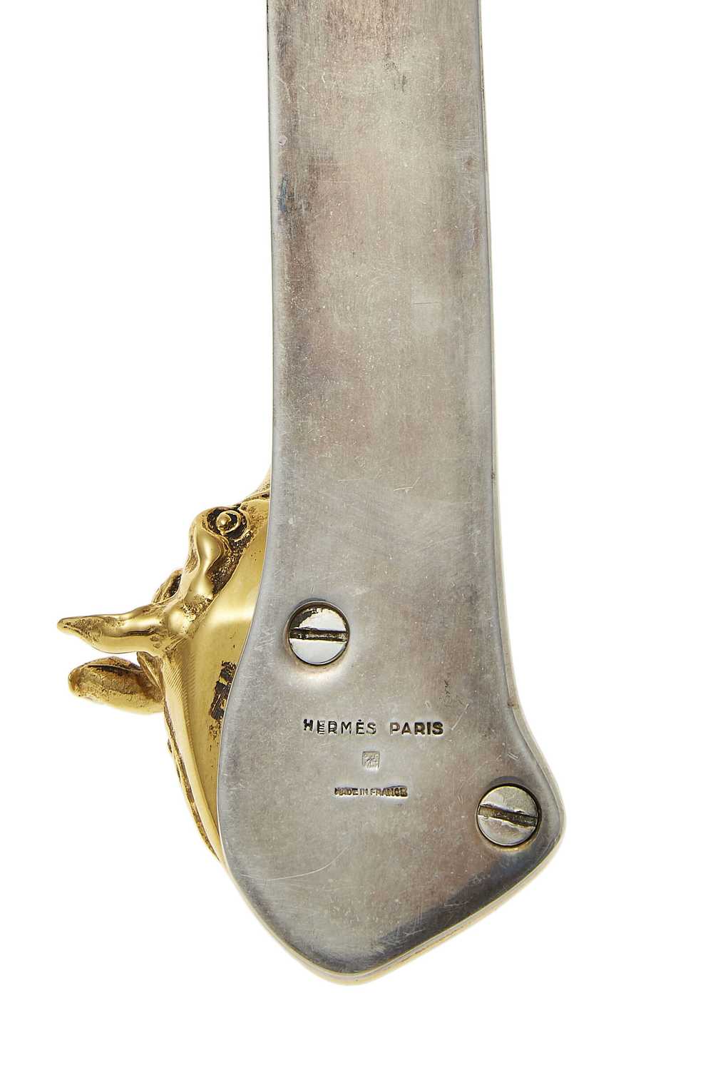 Silver & Gold Horse Head Letter Opener - image 3