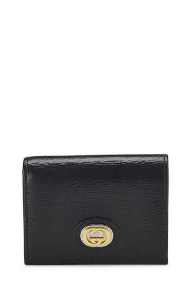 Black Leather Matisse Compact Wallet