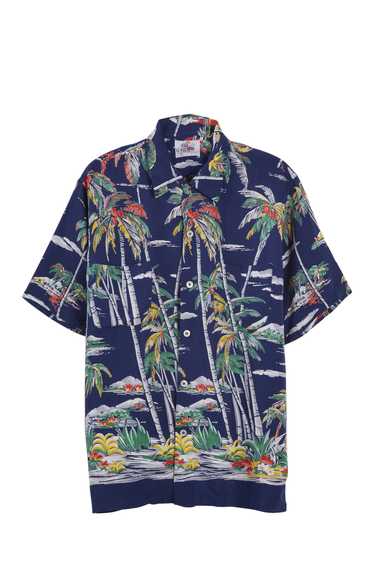 Blue 'From Here to Eternity' Hawaiian Shirt