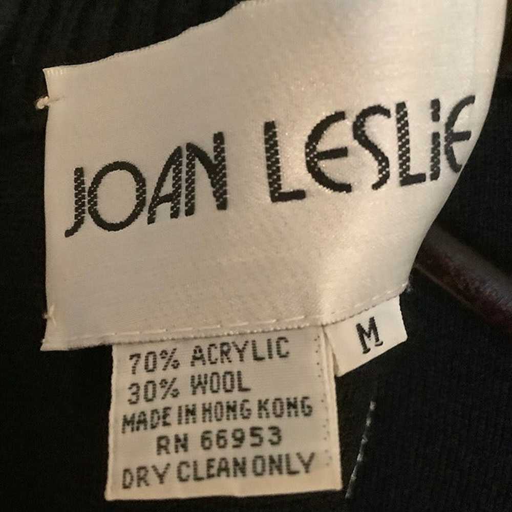 Joan Leslie Vintage 80s wool blend dress Women's … - image 3