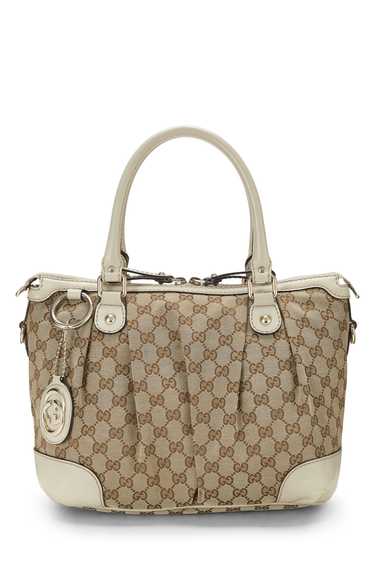 Beige Original GG Canvas Sukey