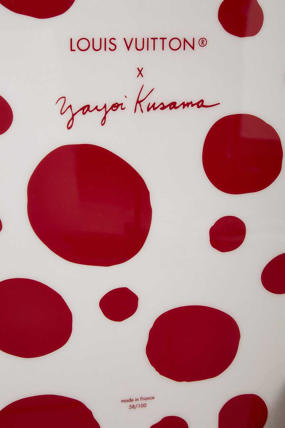 Yayoi Kusama x Louis Vuitton Red & White Infinity… - image 3