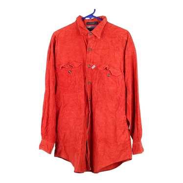 The Arrow Company Cord Shirt - Large Red Cotton - image 1