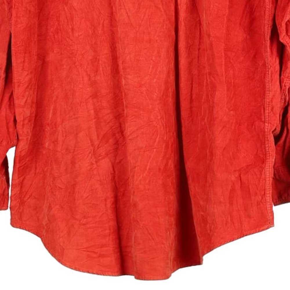 The Arrow Company Cord Shirt - Large Red Cotton - image 6