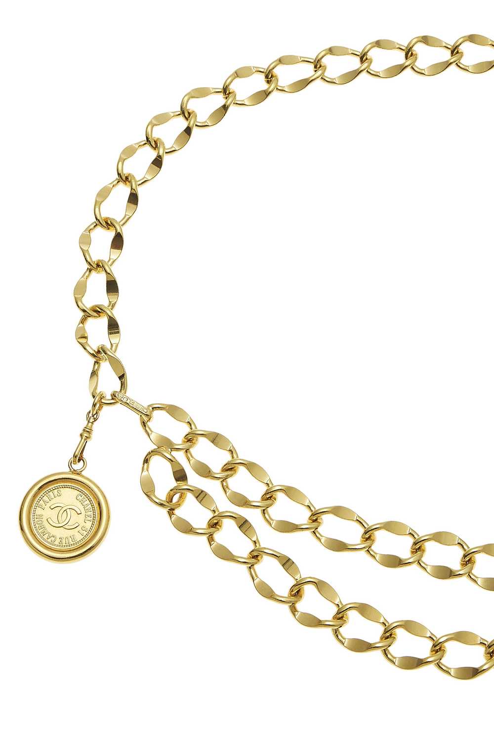 Gold 'CC' Chain Belt 2 - image 2