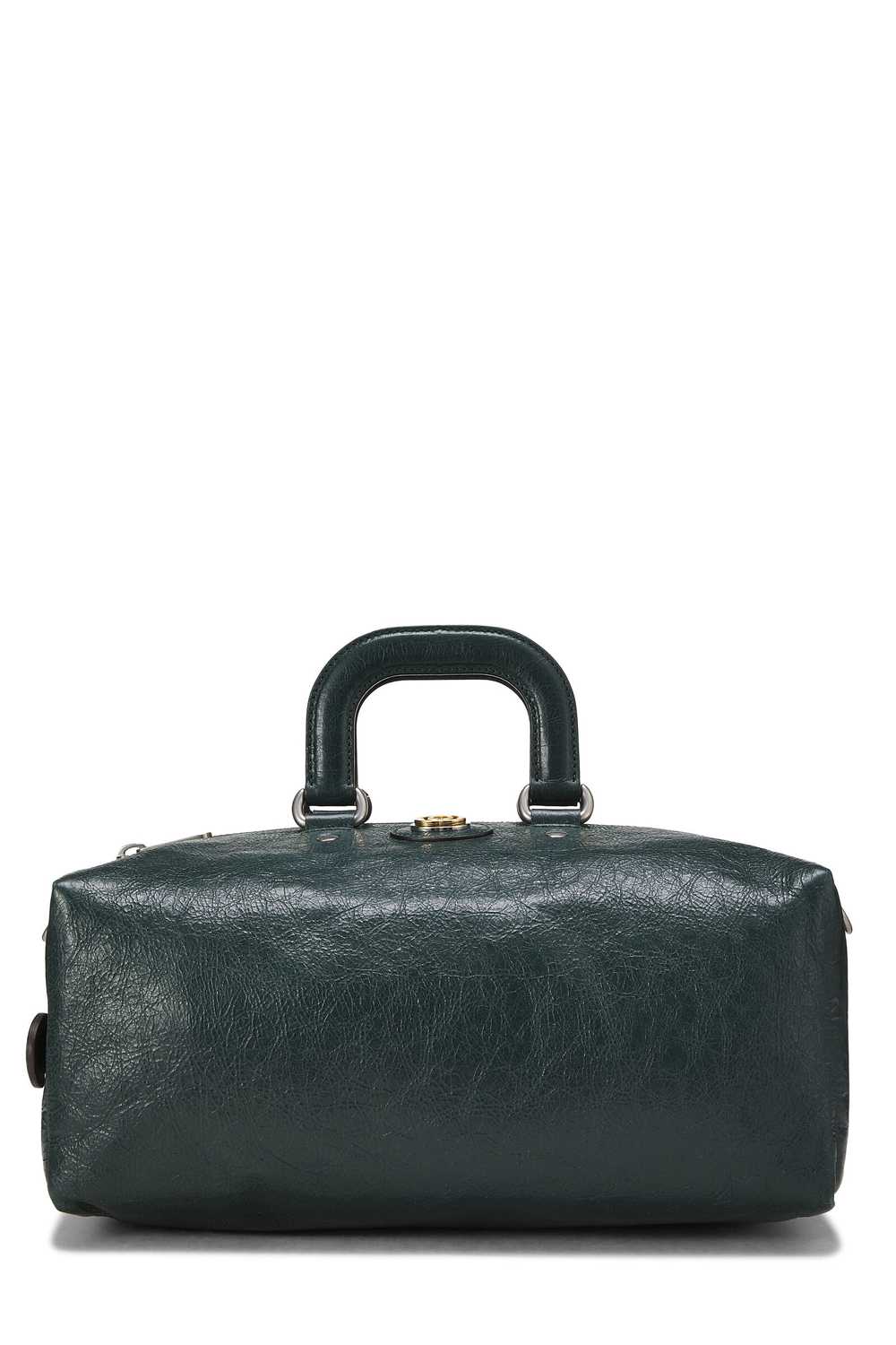 Black Leather Soft Backpack - image 5