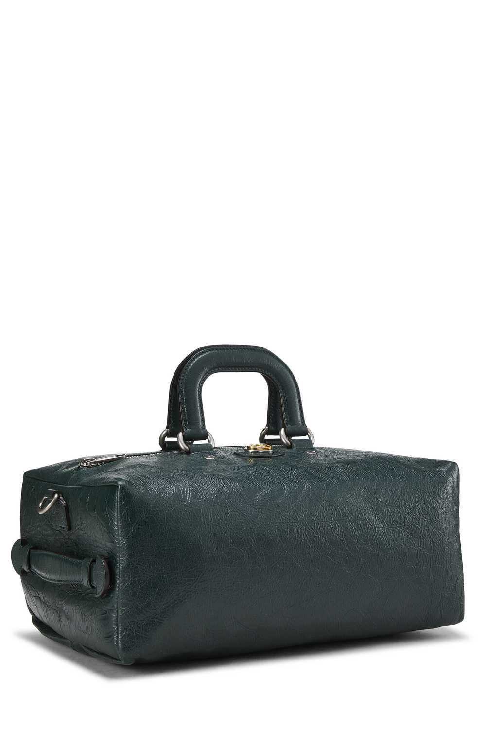 Black Leather Soft Backpack - image 6
