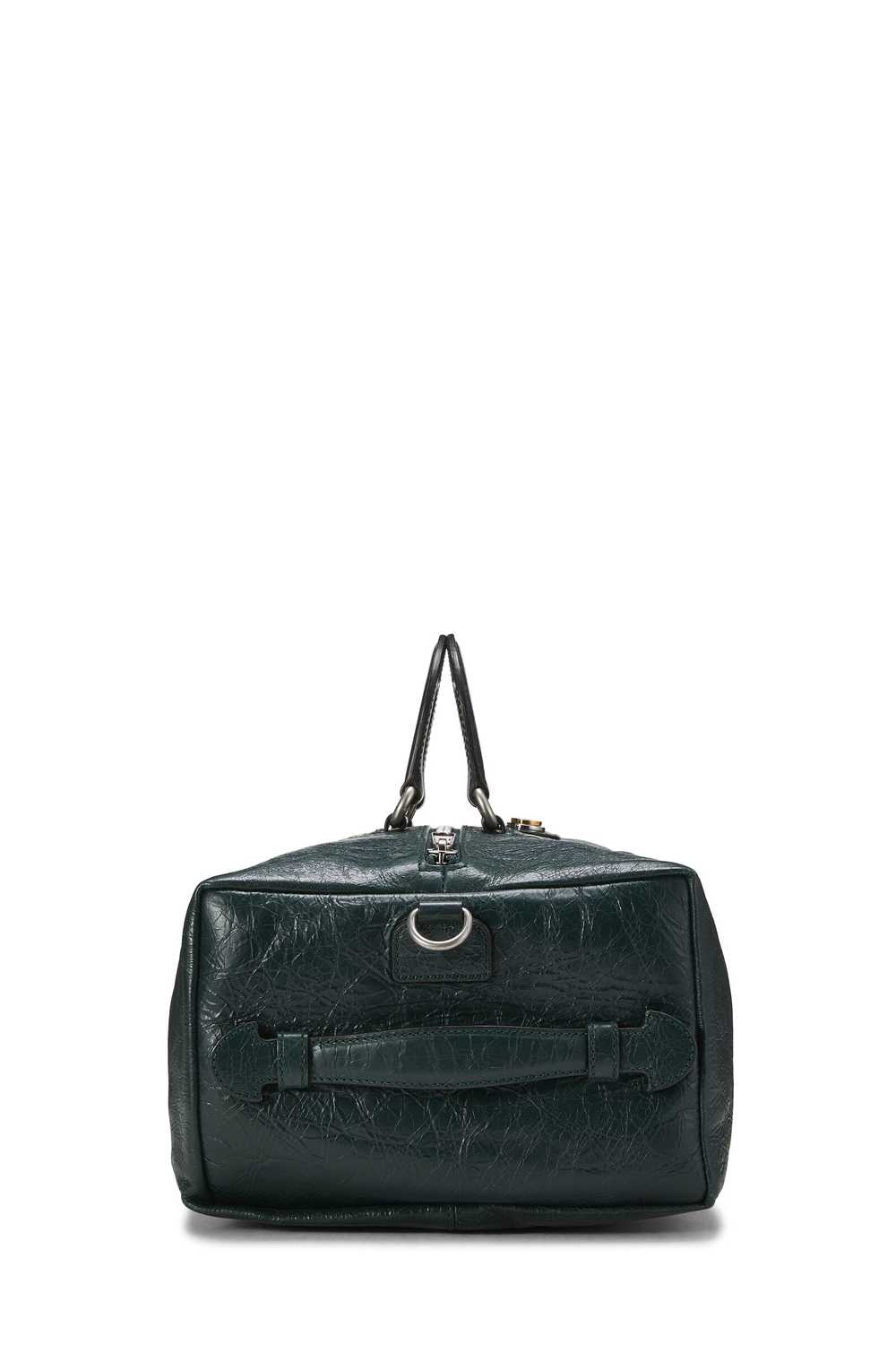 Black Leather Soft Backpack - image 7