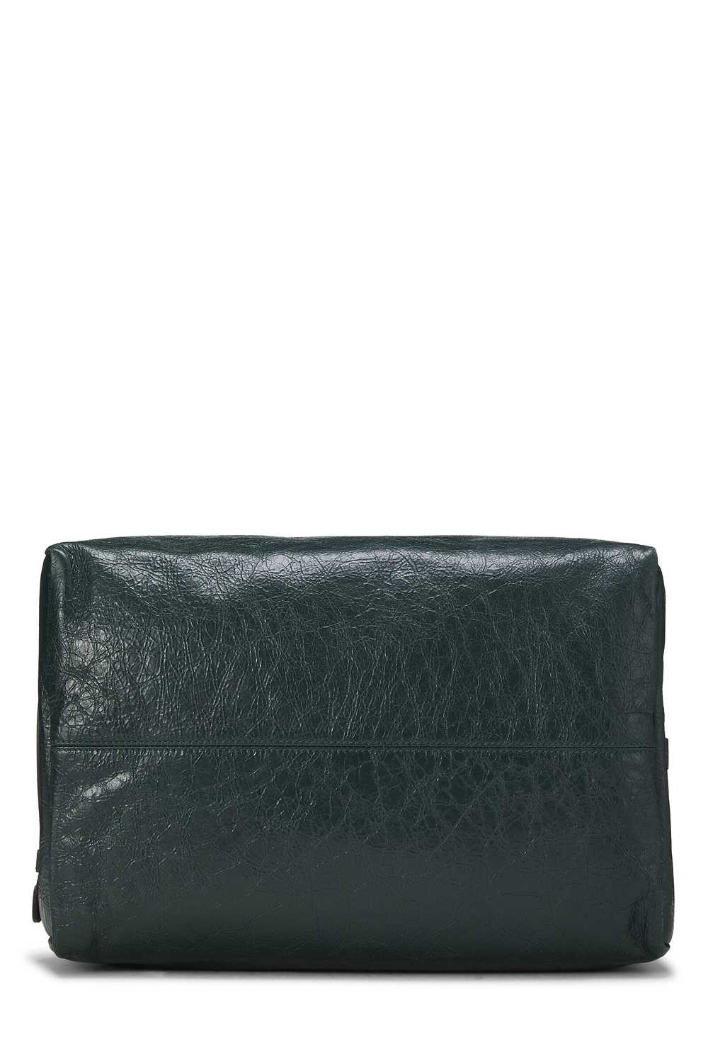 Black Leather Soft Backpack - image 9