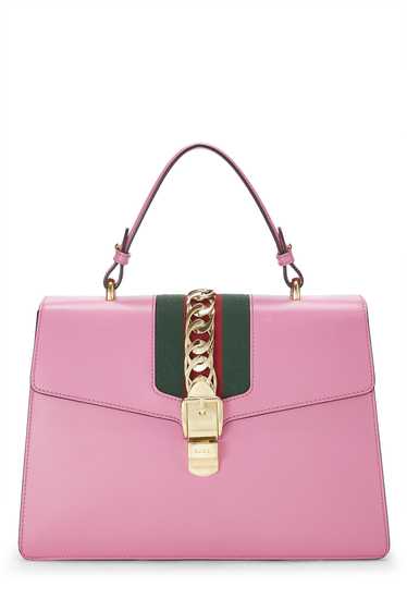 Pink Leather Sylvie Medium