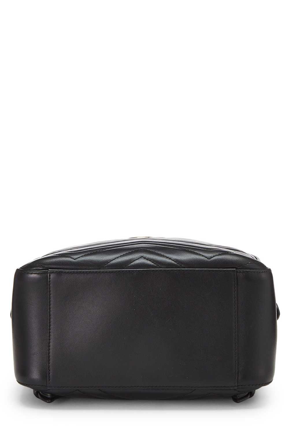 Black Leather Marmont Backpack - image 6
