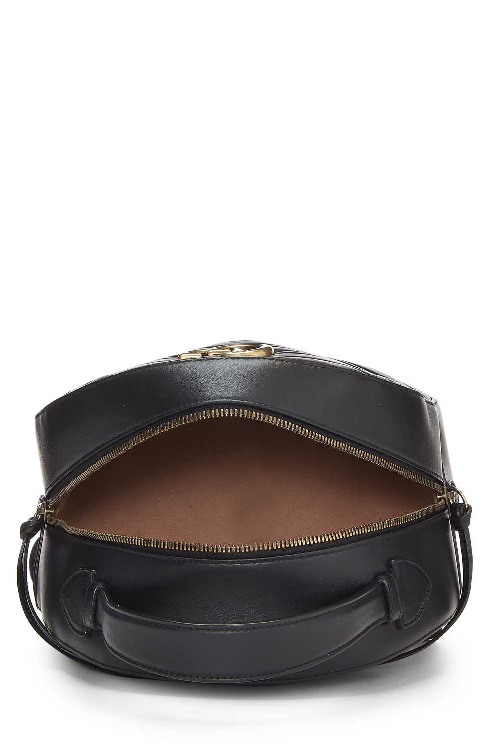 Black Leather Marmont Backpack - image 7