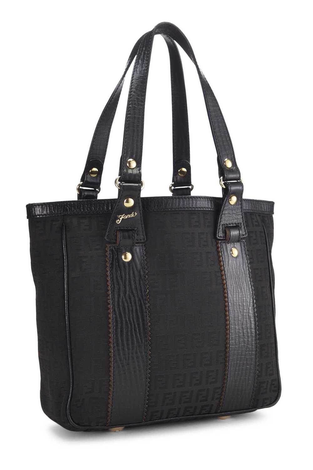 Black Zucchino Canvas Tote Small - image 2