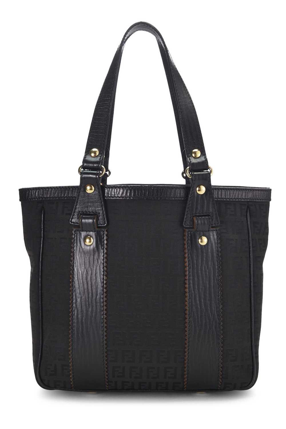 Black Zucchino Canvas Tote Small - image 4