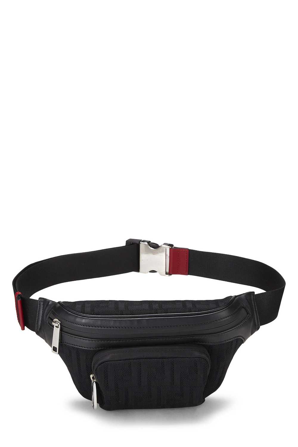 Black Mesh Zucca Belt Bag - image 1