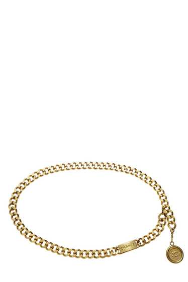 Gold 'CC' Chain Belt - image 1
