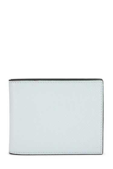 Blue Zucchino Leather Bifold Wallet - image 1