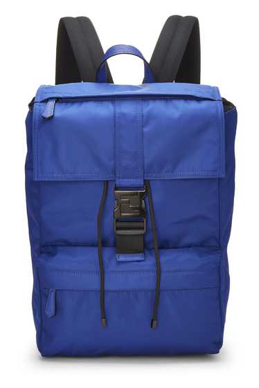 Blue Nylon Fendiness Backpack